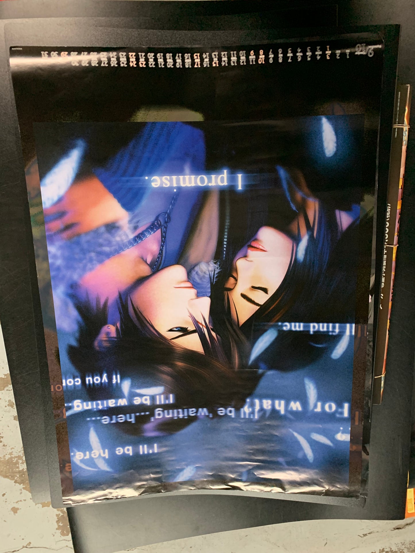 Final Fantasy VIII 1999 PS1 Poster Variant 2