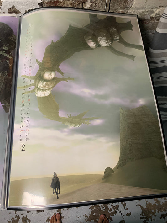 Shadow of the Colossus PS2 2005 B2 Poster Variante 1