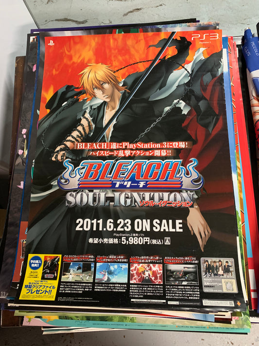 Bleach Soul Ignition PS3 2011 B2 Poster