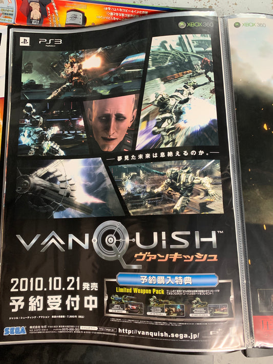 Vanquish PS3/Xbox 360 2010 B2 Poster