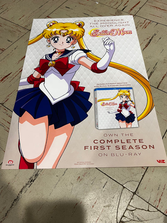Póster de Sailor Moon a doble cara