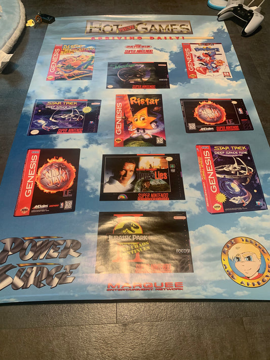 Sega Genesis Game Poster